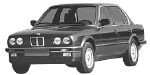 BMW E30 P1E24 Fault Code